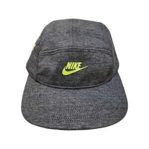 Nike Gray Cap with Neon Logo